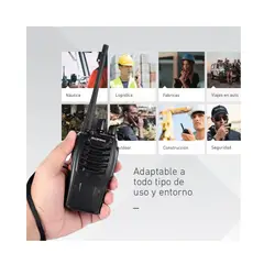 GENERICO - Pack X2 Radio Transmisor Baofeng 6km Bf-888s
