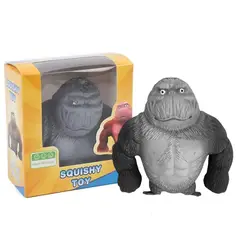 GENERICO - Squishy Toy Gorila - Juguete Anti Estrés Color Gris