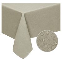 Mantel Rectangular Lino Antimanchas 220 x 140 Cm Mesa Beige Az