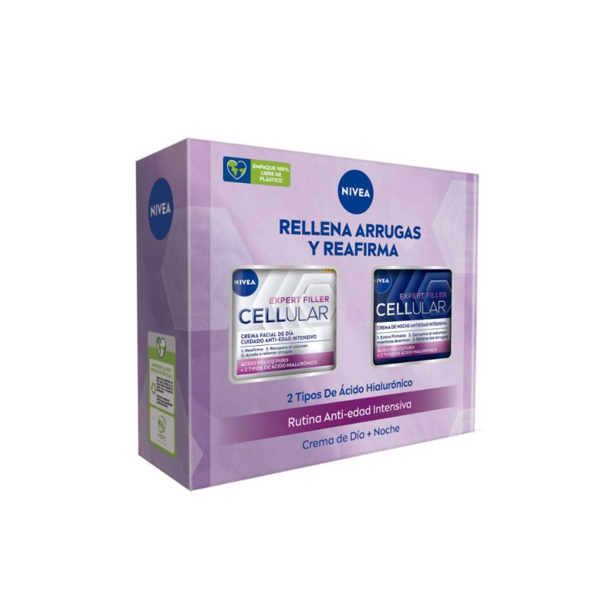 NIVEA - NIVEA Pack Rutina Cellular Expert Filler Crema Día+Noche