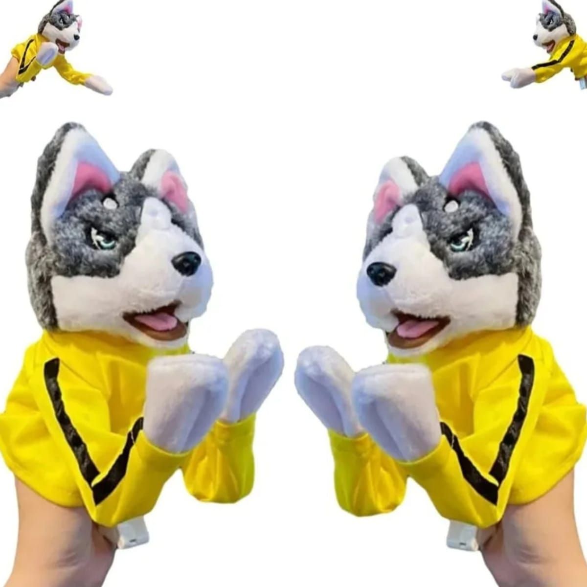 GENERICO - perro boxeador marioneta eléctrico con sonidos
