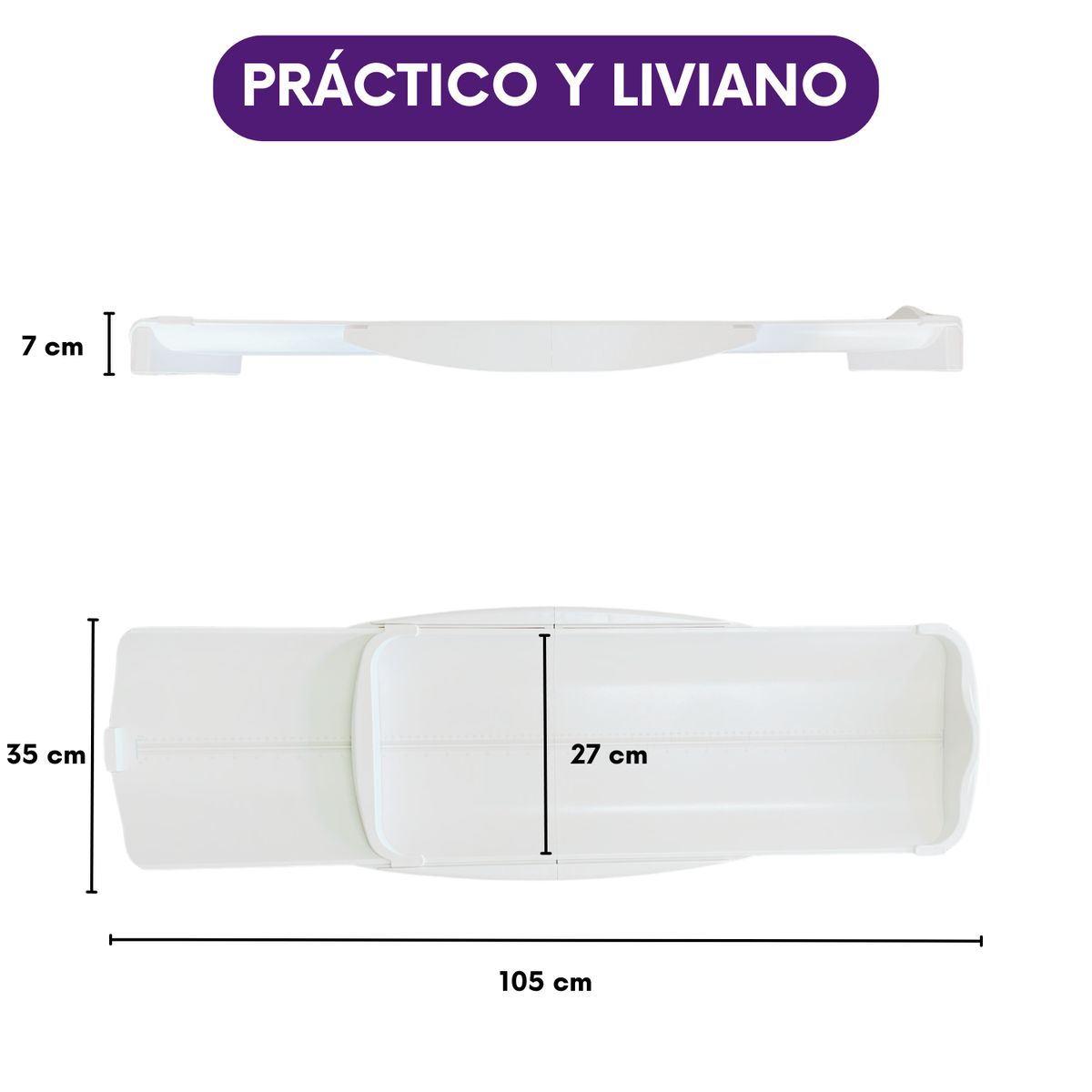 COSMETICAVAL - Tallímetro Portátil Regla De Altura Medición Bebé