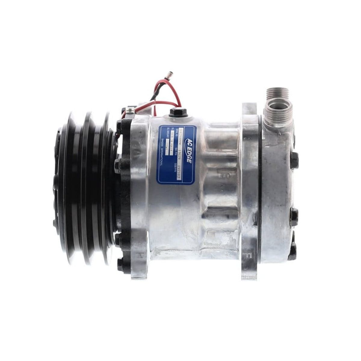 AMERICAN AIR - Compresor 7H13 2A 12V 125mm TAPA JDJEFC AM 7312