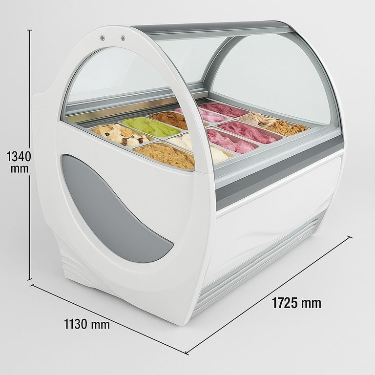 BOZZO Barquillera Ventilada UDR 18 sabores