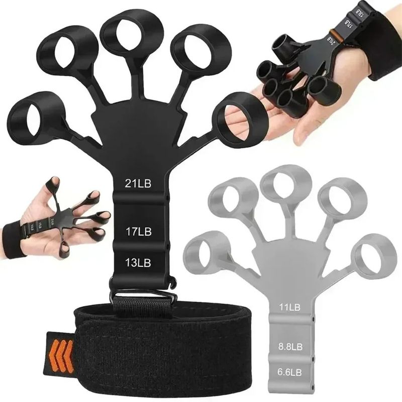 GENERICO - Ejercitador De Dedos Mano Fortalecedor Hand Grip Regulable