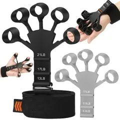 GENERICO - Ejercitador De Dedos Mano Fortalecedor Hand Grip Regulable
