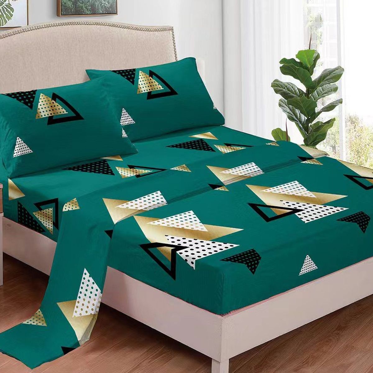 GENERICO - JUEGO DE SABANAS 100% ALGODON  SUAVES Y CÁLIDAS