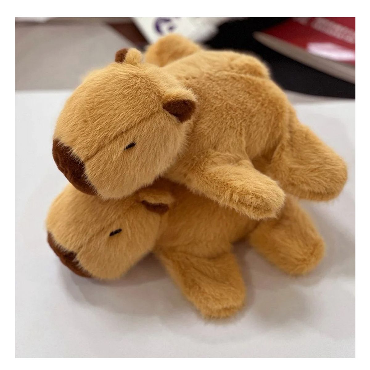 GENERICO - Capibara Peluche Kawaii Brazalete Pulsera Colgante Color Mar