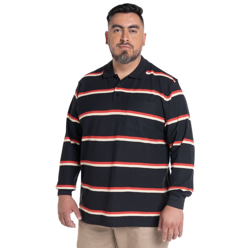 KOTTING - POLERA MANGA LARGA PIQUE LISTADA KOTTING