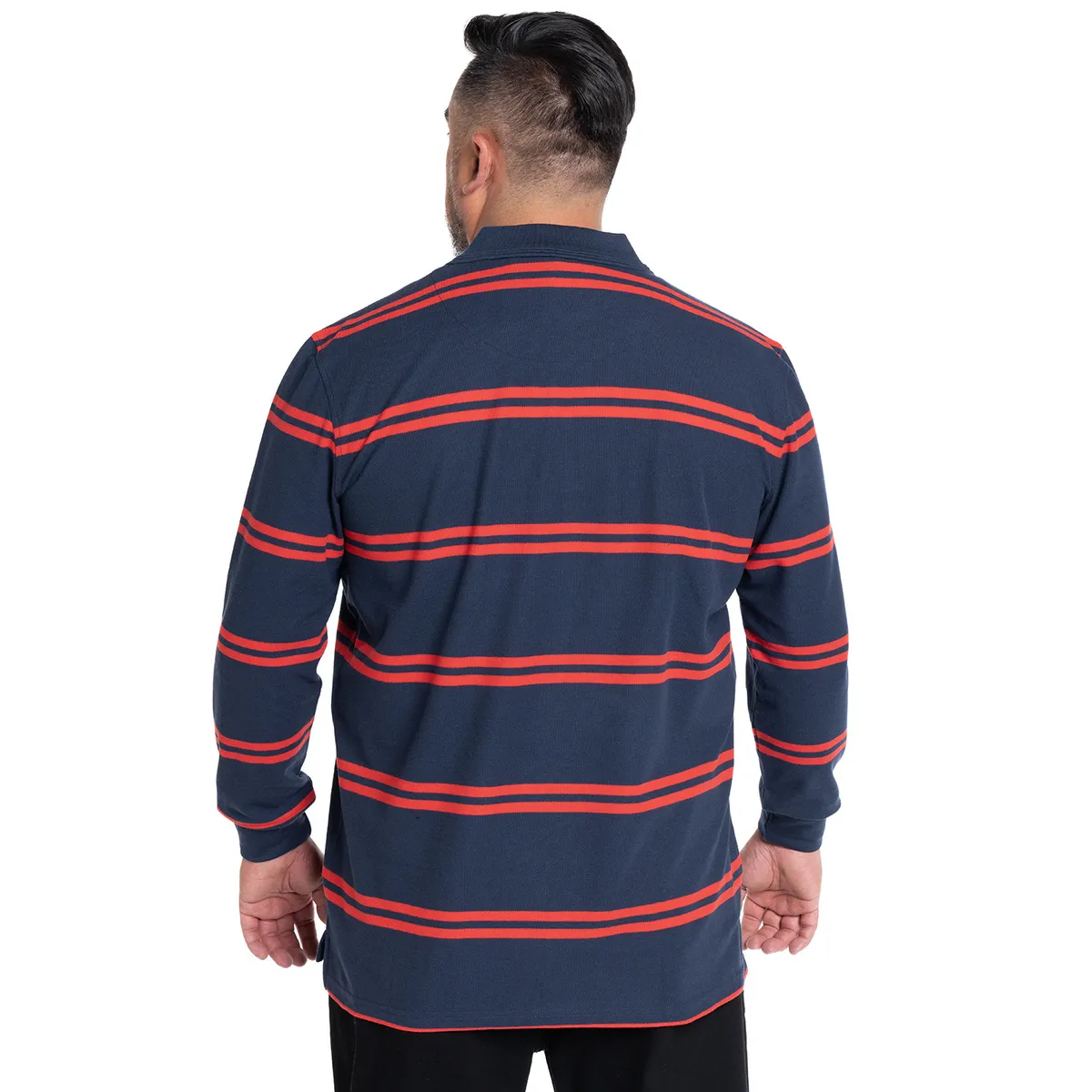 KOTTING - POLERA MANGA LARGA PIQUE LISTADA KOTTING