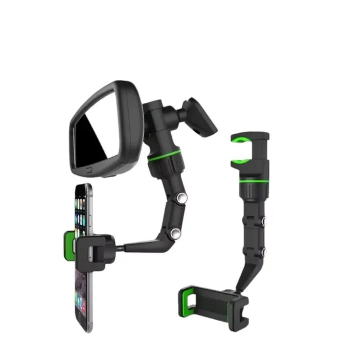 GENERICO - Soporte Teléfono Para Espejo Retrovisor Multifuncional Auto