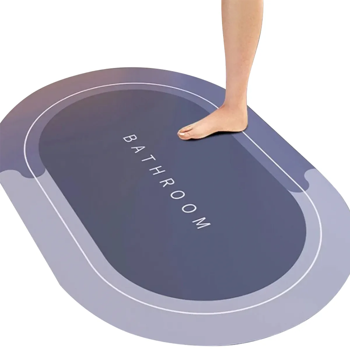 GENERICO - Tapete Alfombrilla De Baño Super Absorbente