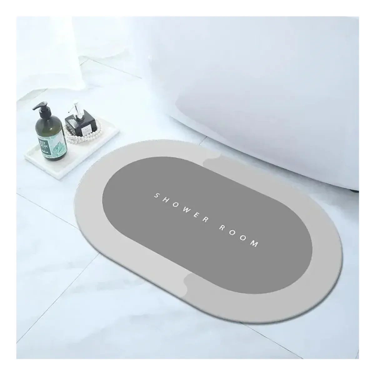 GENERICO - Tapete Alfombrilla De Baño Super Absorbente