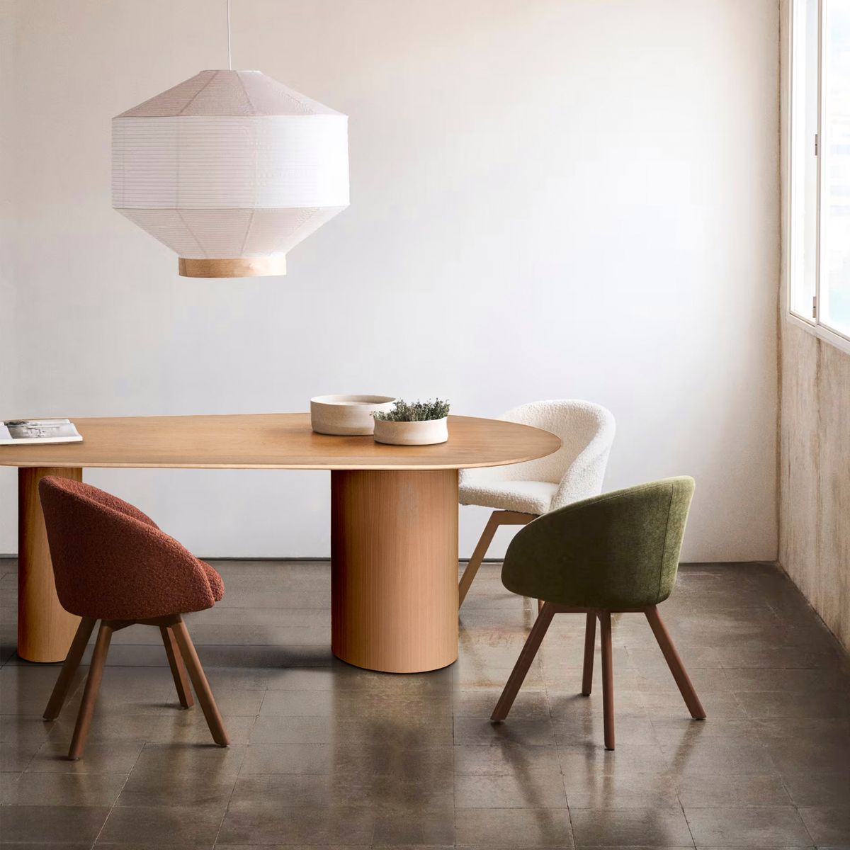 FORM DESIGN - Mesa Comedor Talos Natural Form