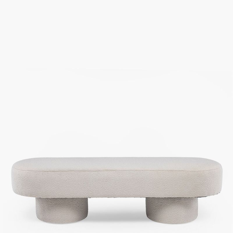 FORM DESIGN - Banqueta Tapizada Benji Crema Form