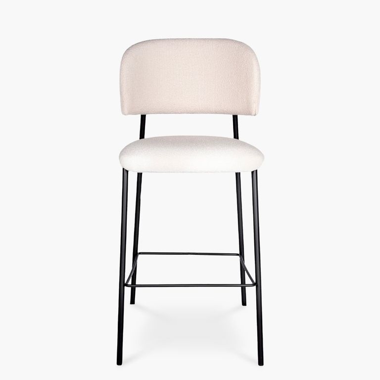 Taburete Tapiz Regina Crema Form Crema