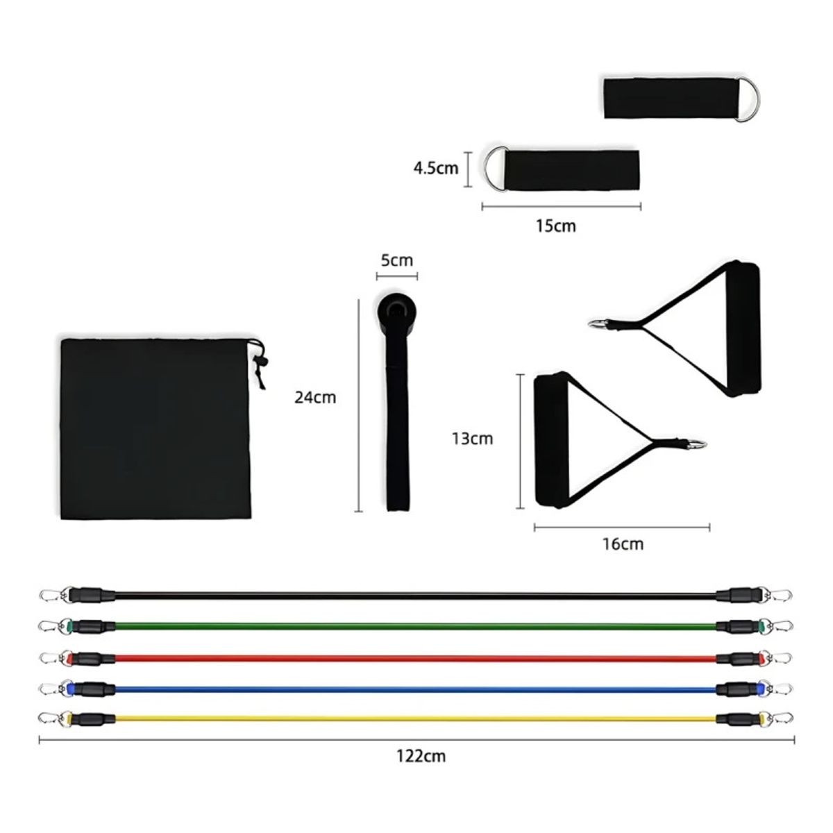 MOVI - Set Completo De Bandas Elasticas De Entrenamiento