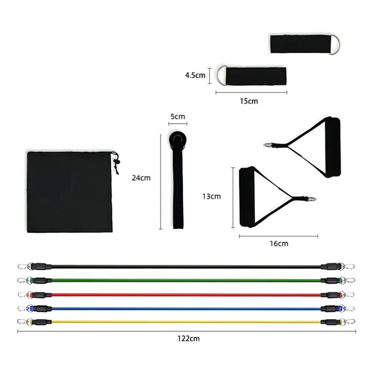 MOVI - Set Completo De Bandas Elasticas De Entrenamiento