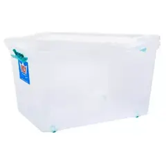 REYPLAST - Caja Organizadora con Ruedas 50 Lts