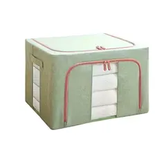 GENERICO - Caja Organizadora Con Marco Metálico 66l - Menta