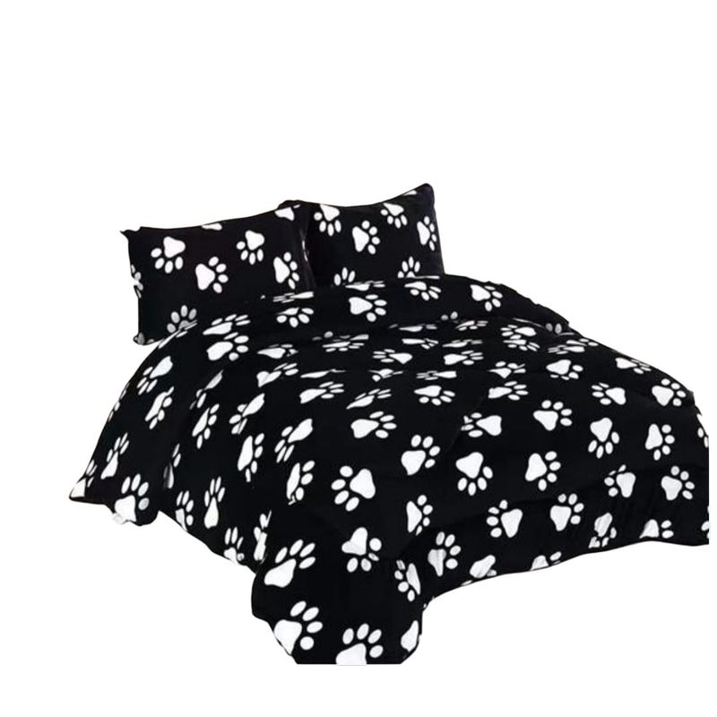 GENERICO - Cubrecama de Invierno Plush con Chiporro King RS1003