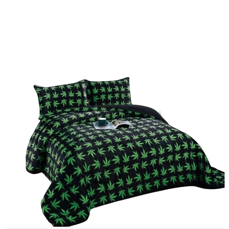 GENERICO - Cubrecama de Invierno Plush con Chiporro King RS1042
