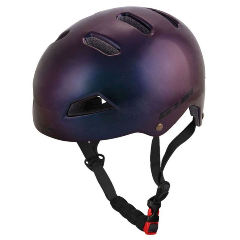 GUB - Casco Bicicleta Skate Gub Púrpura Eléctrico