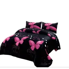 GENERICO - Cubrecama de Invierno Plush con Chiporro King RS1024