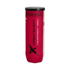 DROP SHOT - Tarro de Pelota Padel Tournament Tech X3