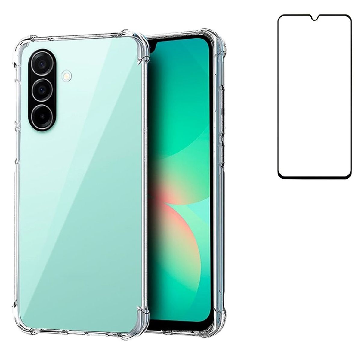BELKRA - Carcasa Para Samsung A26 5G + Lamina Mica Completa