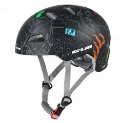 GUB - Casco Bicicleta Skate Negro M