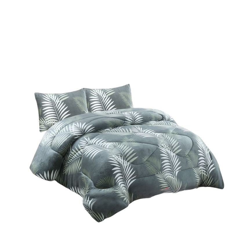 GENERICO - Cubrecama de Invierno Plush con Chiporro 2 p, F0172-1
