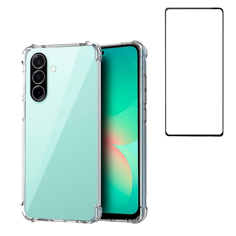 BELKRA - Carcasa Para Samsung A56 Y Lamina Mica Completa