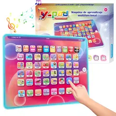 LUKOVEE - Computador Educativo Tablet Para Niños Regalos Blanco