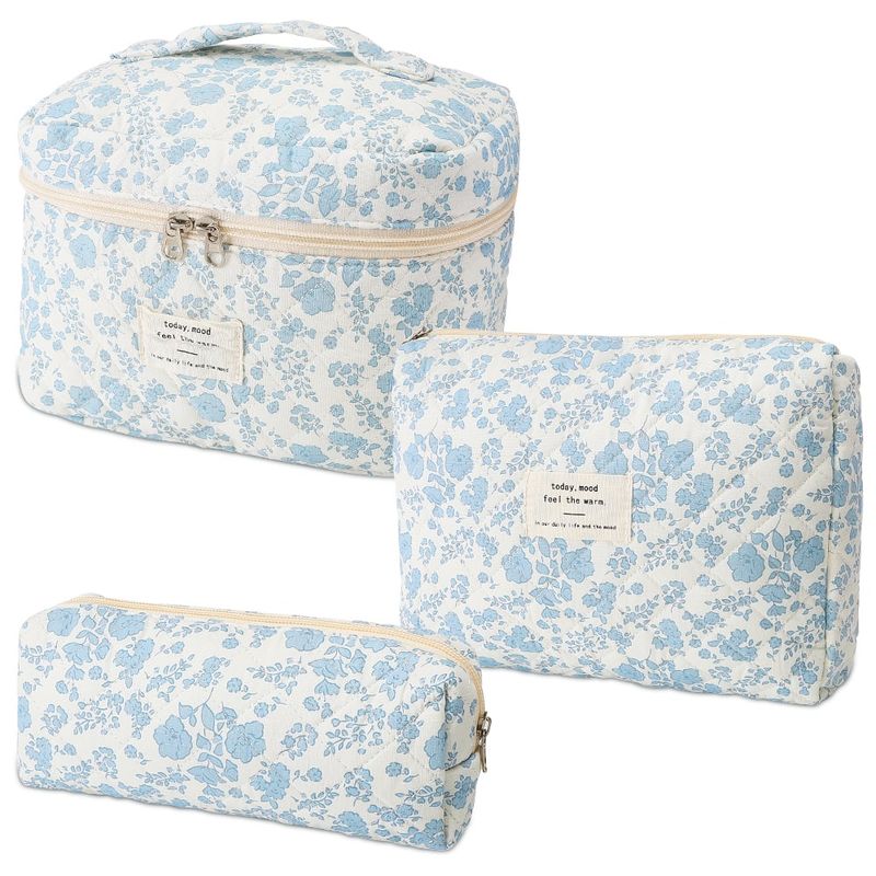LUKOVEE - Bolsa De Cosméticos De Viaje Gran Capacidad Impermeable