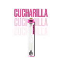 GO BARMAN - Cucharilla de Bar 30cm Negro -