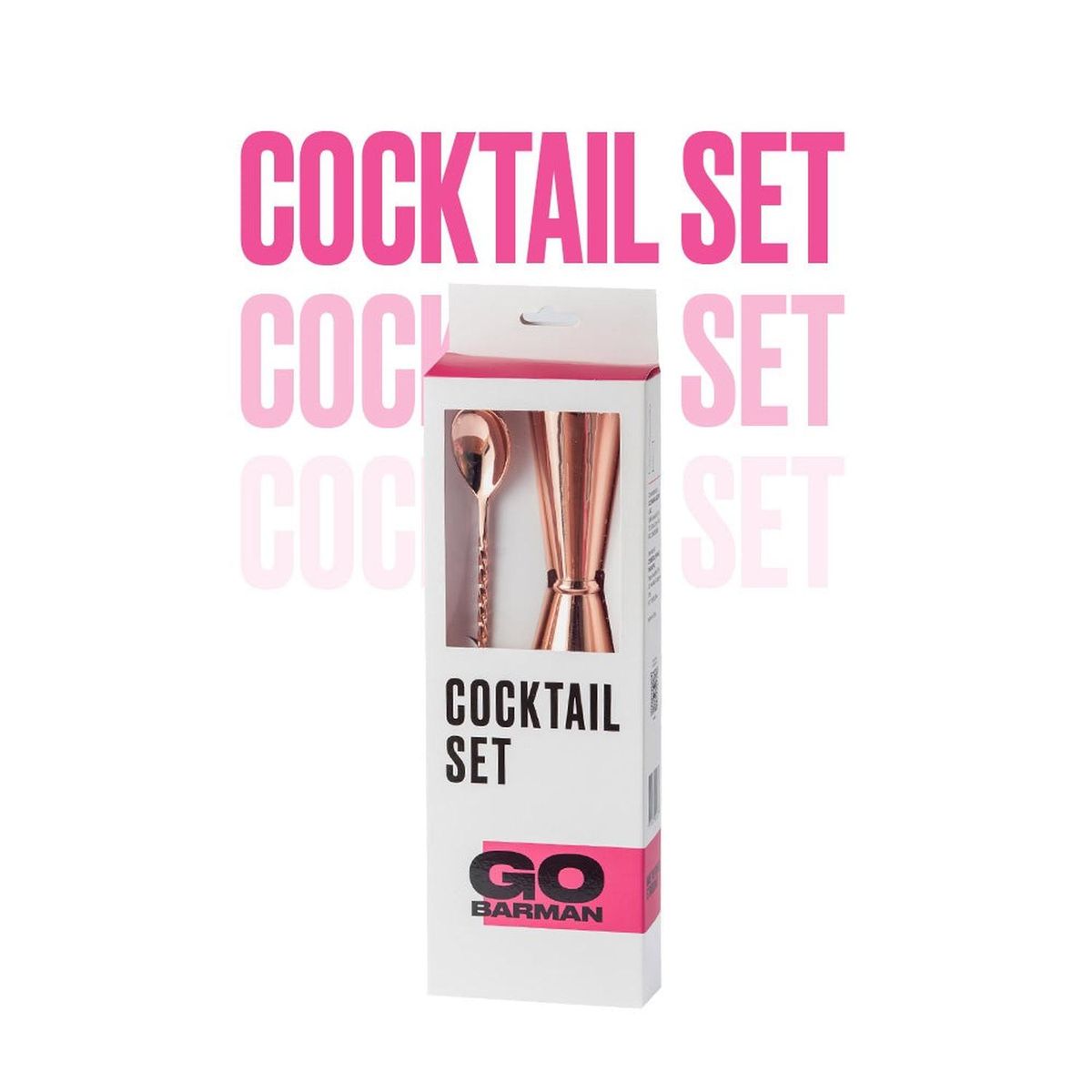 GO BARMAN - Cocktail Set Cobre - Go Barman