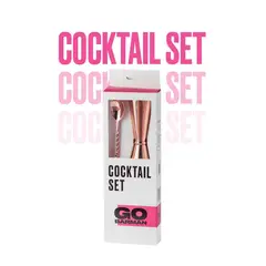 GO BARMAN - Cocktail Set Cobre -