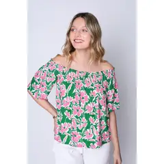ECLIPSE - Blusa Eloise Verde