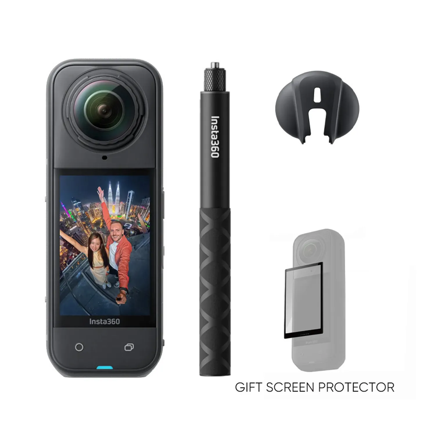 INSTA360 Cámara de acción Insta360 X5 Paquete Get-Set Bundle