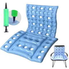 KUANGYE - Cojín Antiescaras Ortopédico Inflable Celda De Aire + Bombín