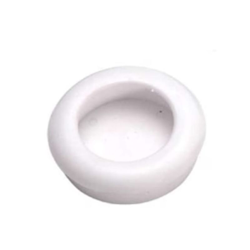 GENERICO - Asa Redonda Para Muebles Blancas Plástica Grande 5 Uds