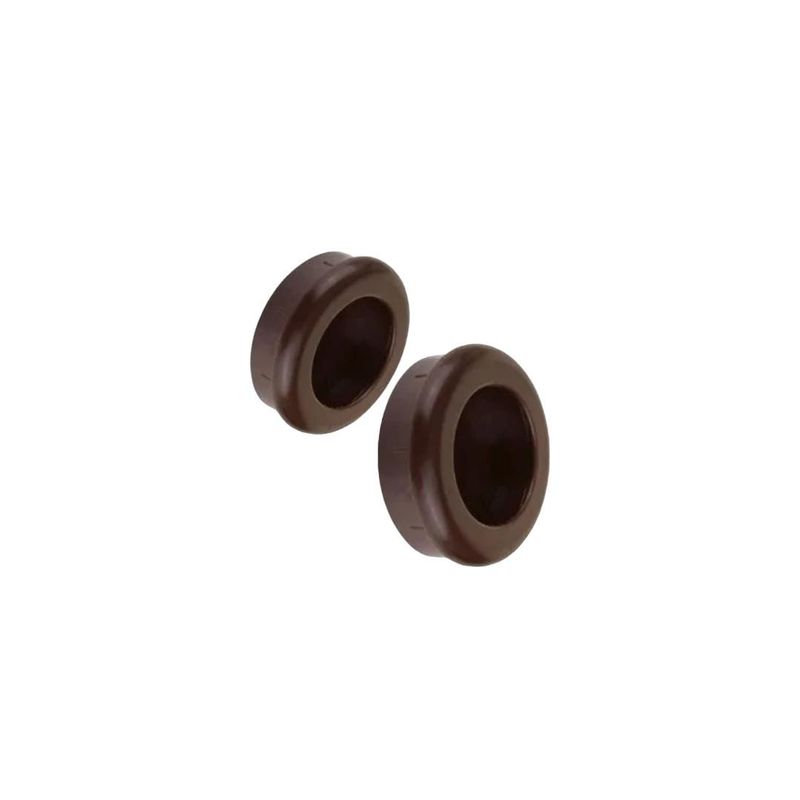 GENERICO - Asa Redonda Para Muebles Café Plástica Grande 5 Uds