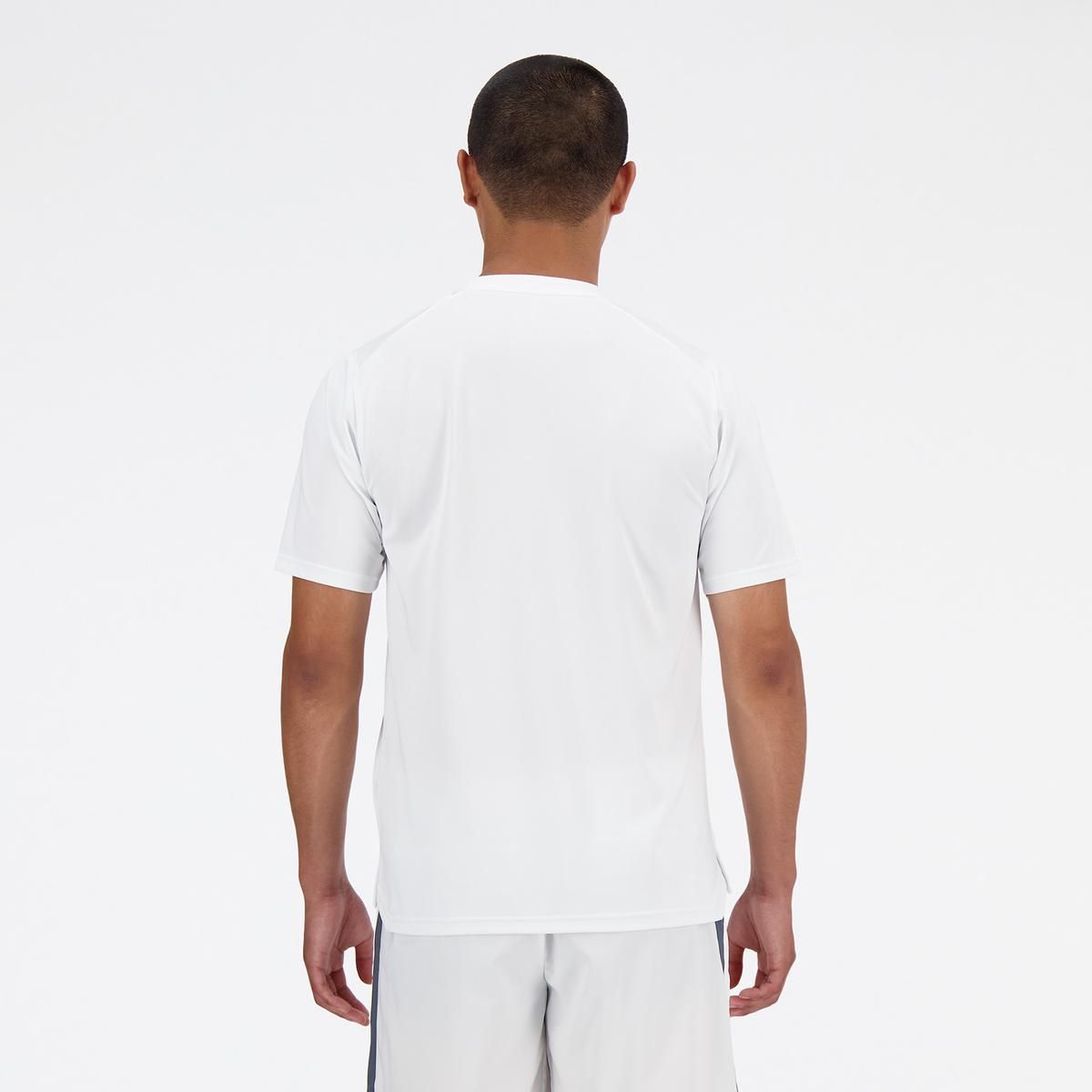 NEW BALANCE - Polera Tenis Hombre New Balance Tournament Blanca