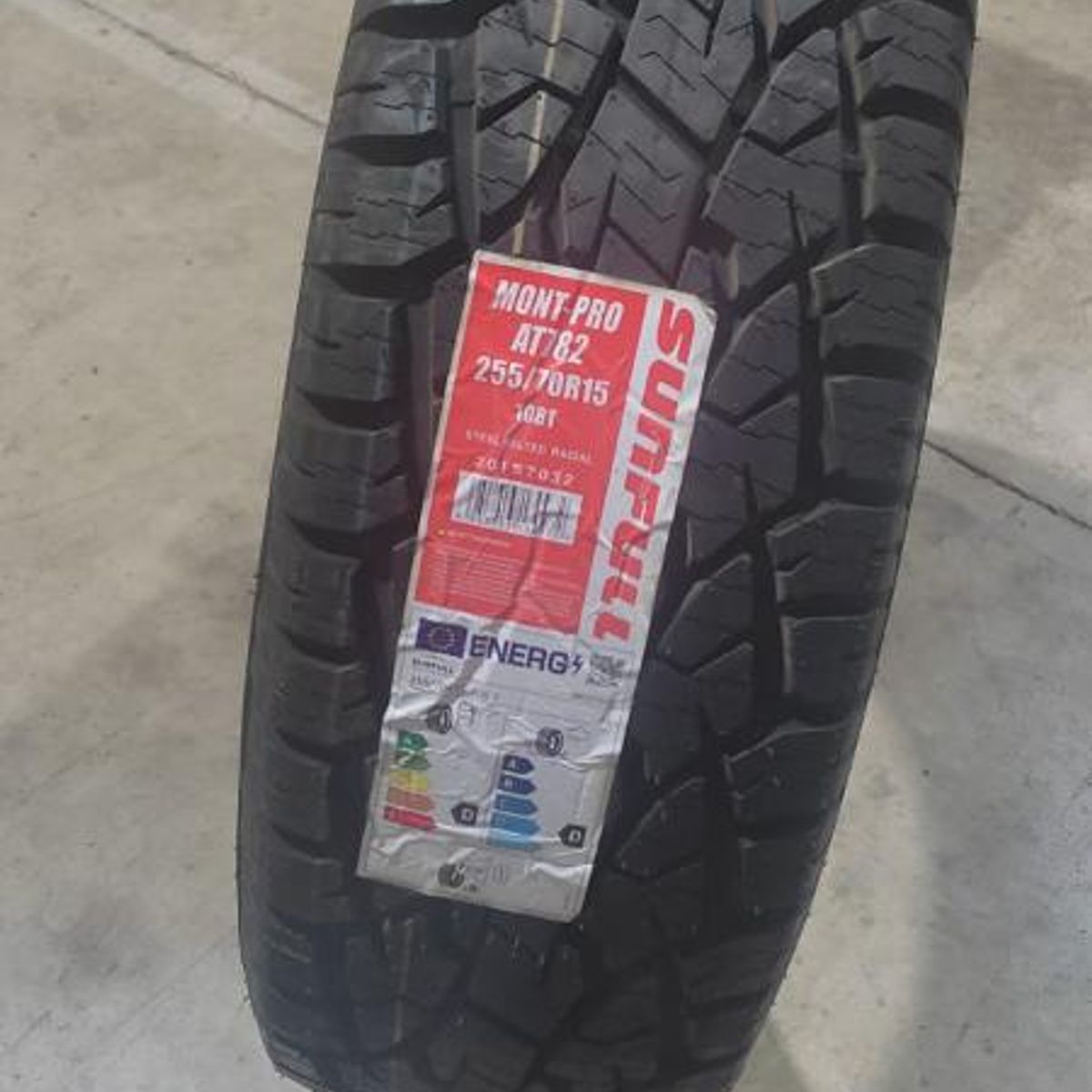 SUNFULL - NEUMATICO 25570 R15 SUNFULL AT 782 MONT-PRO 108T