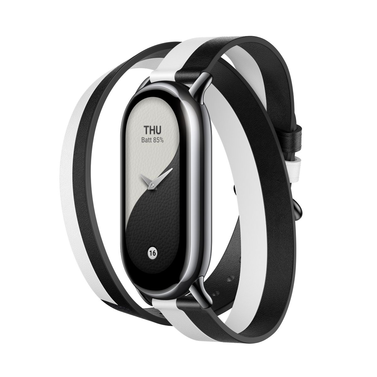 XIAOMI - Correa Xiaomi Smart Band 8 Strap Black and white
