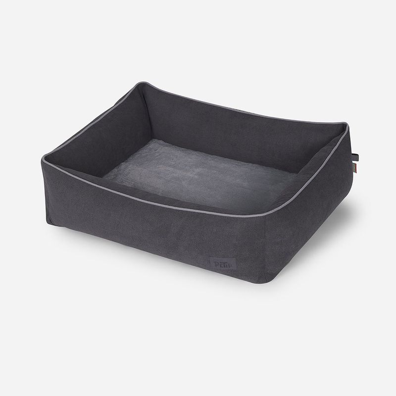 ROSEN - Cama Mascota New Cuby Grafito Tamaño M
