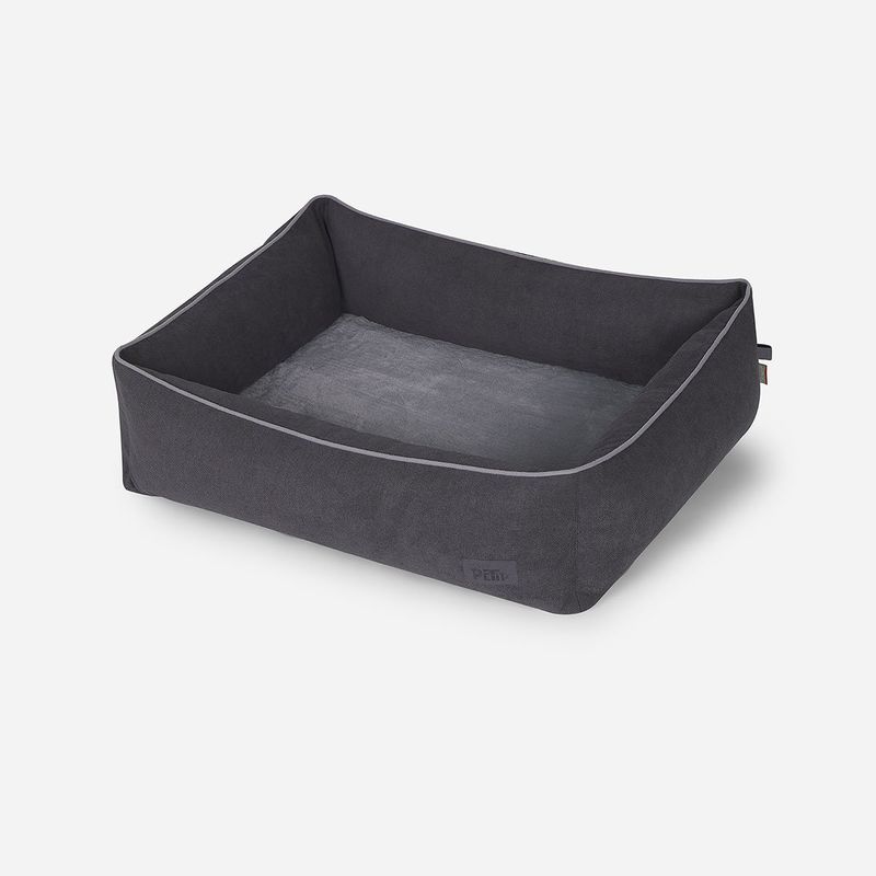 ROSEN - Cama Mascota New Cuby Grafito Tamaño S