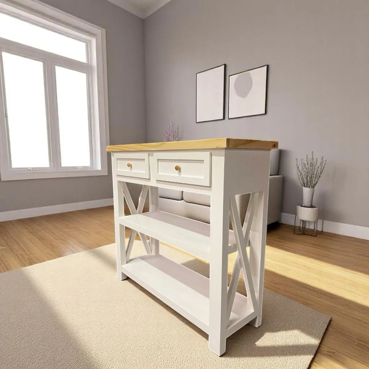 GENERICO - MESA DE ARRIMO RUSTICO MGR MUEBLES