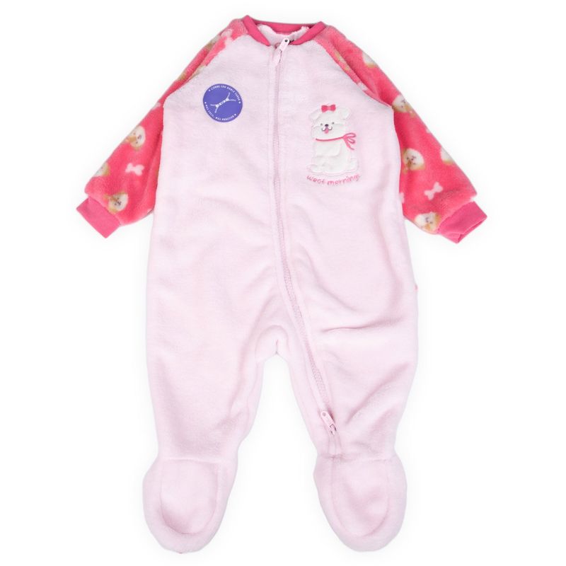 PILLIN - Pijama Bebe Coral Pillin PVB410-25COR  - Rosa